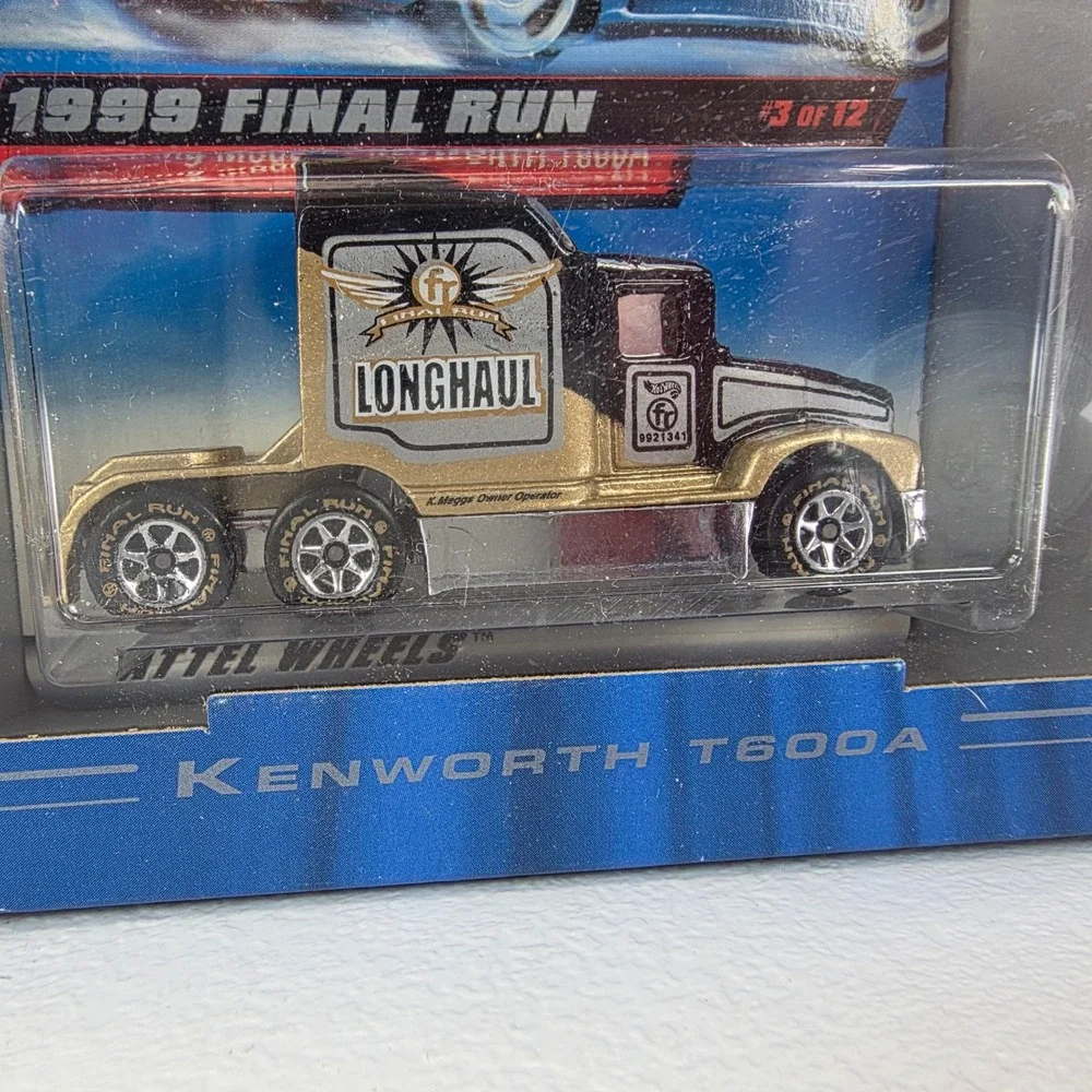 Lot of 3 VTG Hot Wheels 1999 Final Run Pontiac Salsa Tank‎ Truck Kenworth T600A